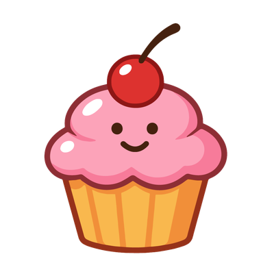 Cupcake character