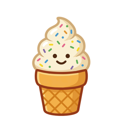 Ice cream character