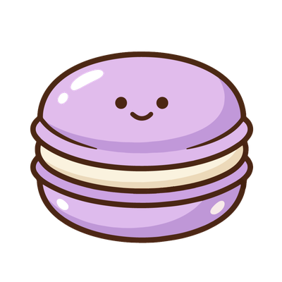 Macaron character