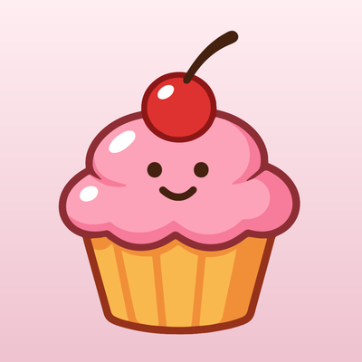 Cupcake character