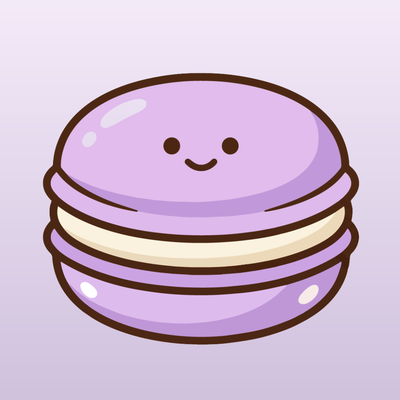 Macaron character