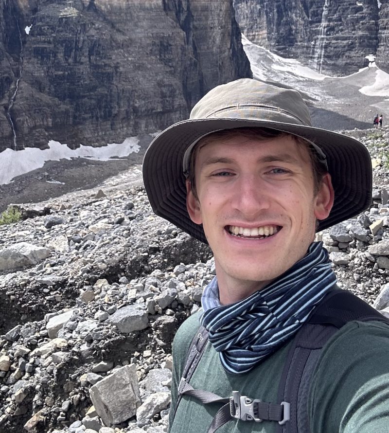 Matthew Mitten hiking outdoors